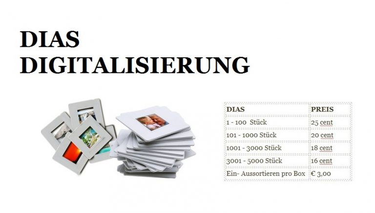 DIAS Digitalisierung
