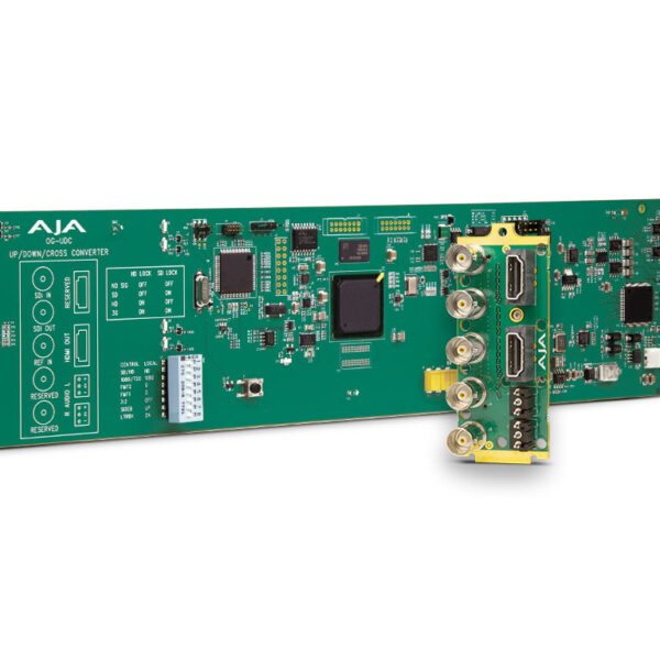 AJA OG-4K2HD openGear 4K/UltraHD-SDI to 3G-SDI Down-Converter, End of sale
