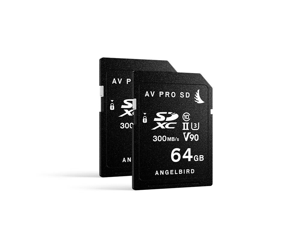 Angelbird SD Card AV PRO UHSII 64 GB V90 2er Pack Ihr Dienstleister