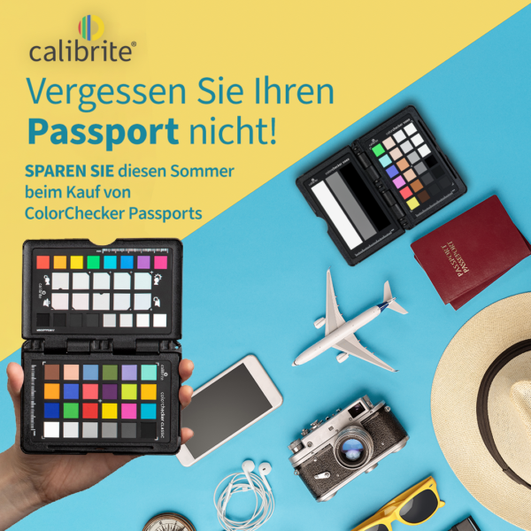 Calibrite ColorChecker Passport Video - Sommer Aktion -20% Rabatt bis zum 31.Aug