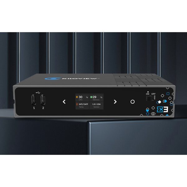 Kiloview E3 (Dual Channel 4K HDMI & 3G-SDI HEVC Video Encoder)