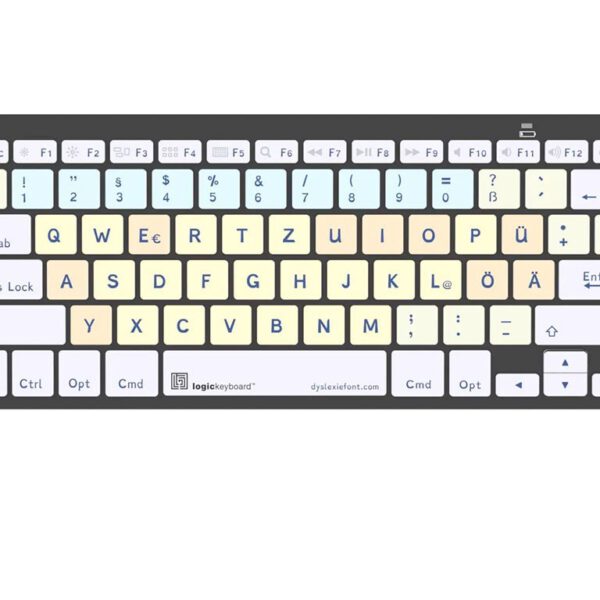 LogicKeyboard Dyslexie Bluetooth UK (Mac)