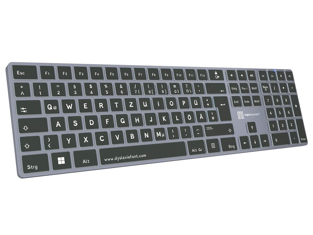 Logickeyboard Dyslexie TITAN UK (Mac) – Bild 5