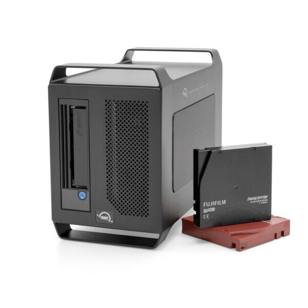 OWC Mercury Pro LTO-8 Thunderbolt Tape Hedge Canister Software and 4.0TB Onboard