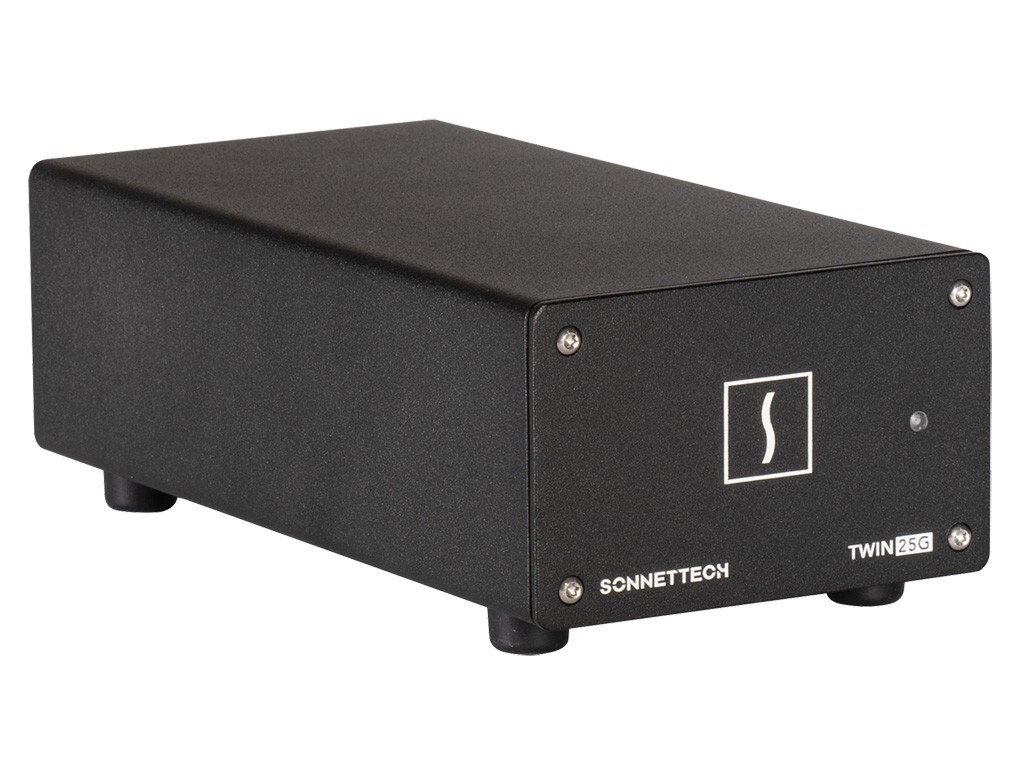 SonnetTwin25G Thunderb.Dual Port 25Gb Ethernet Adap. (SFP28s included) AUSLAUF