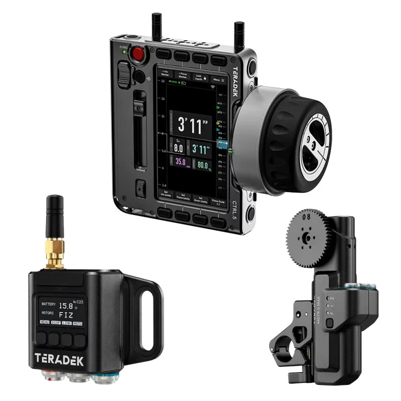 Teradek RT-06FIZ Kit (CTRL.5, MDR.S, MOTR.S MAX) Kabel. FIZKit PROMO 1.6.-8.6.26