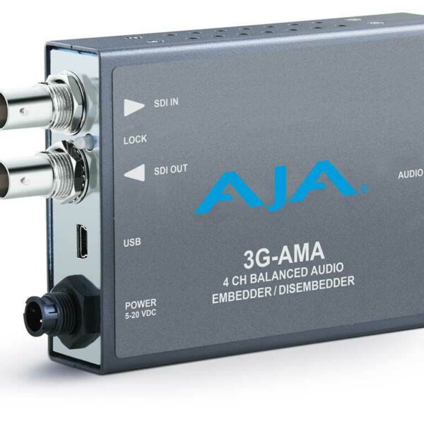 AJA 3G-AMA, 3G-SDI 8-Channel AES Embedder/Disembedder