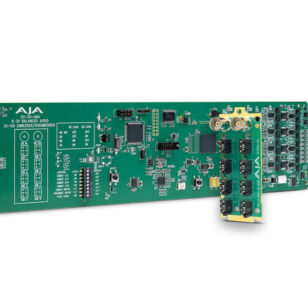AJA OG-3G-AMA openGear 3G-SDI Analog Audio Embedder/Disembedder