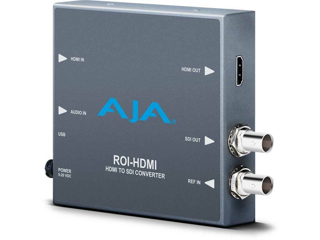 AJA ROI-HDMI Mini-Converter HDMI to SDI with ROI scaling