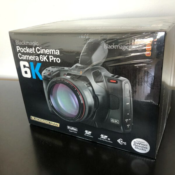 Blackmagic Pocket Cinema Camera 6K Pro,  Blackmagic Friday Promotion bis 2.12.25