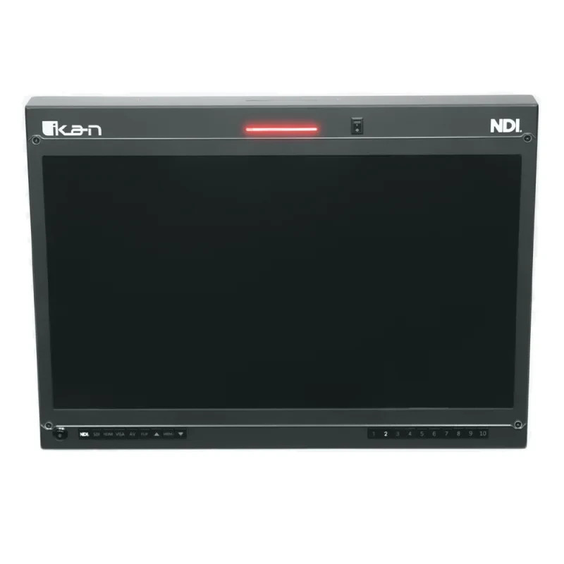 Ikan Aura 19" POE++ Talent Monitor w/ Full NDI Encoding/Decoding & IP Tally Ligh – Bild 3
