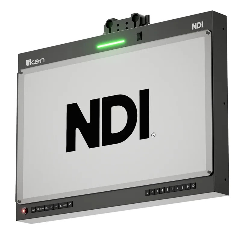 Ikan Aura 19" POE++ Talent Monitor w/ Full NDI Encoding/Decoding & IP Tally Ligh