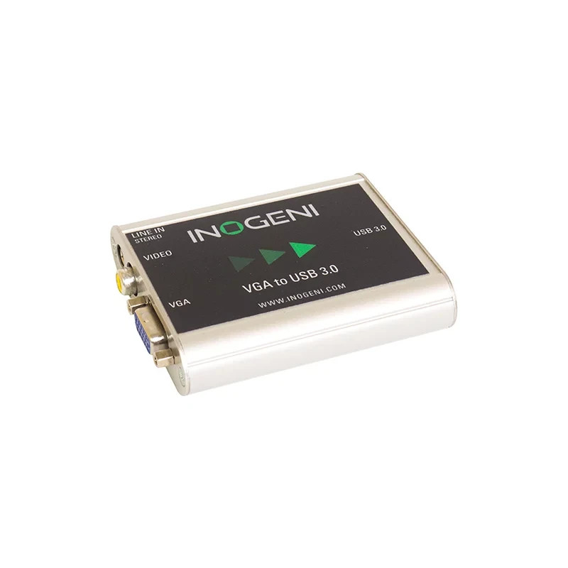 Inogeni VGA/CVBS to USB 3.0 Converter
