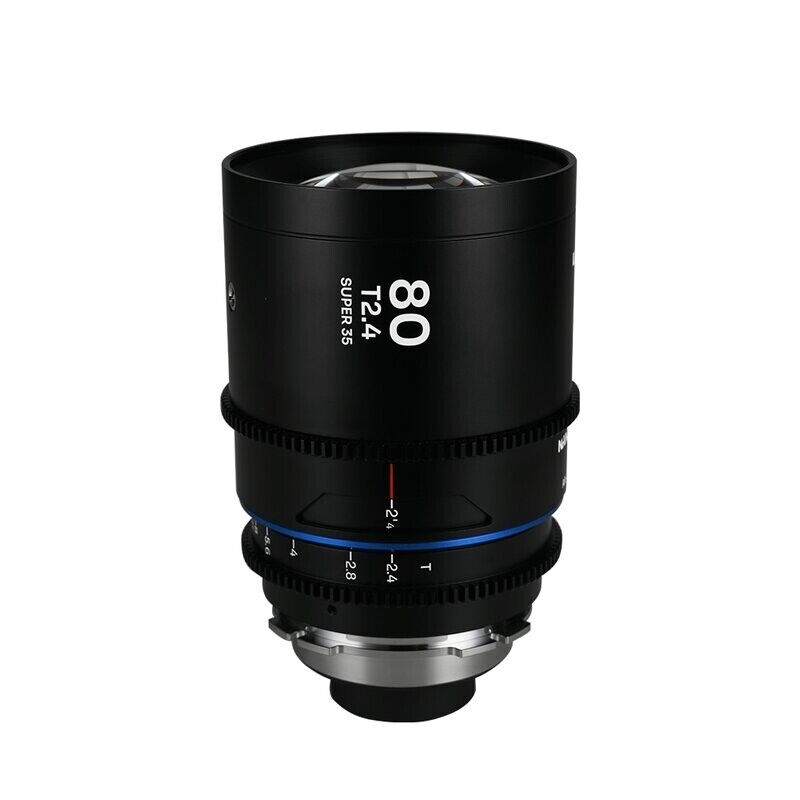 Laowa Nanomorph 80mm T2.4 1.5X S35 (Blue) - Arri PL + EF