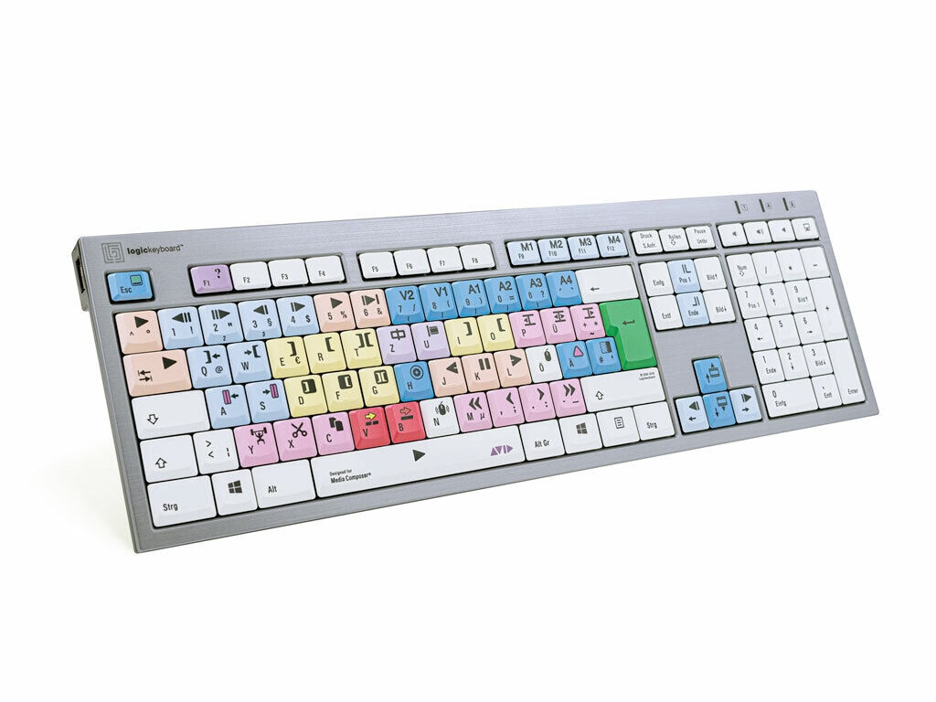 LogicKeyboard Avid Media Composer Slim dt. (PC)
