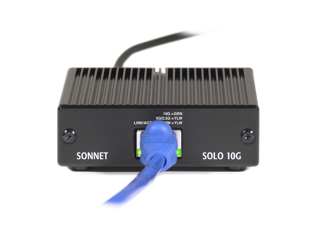 Sonnet Solo 10G Thunderbolt 3 to 10Gb Base-T Ethernet Adapter – Bild 4