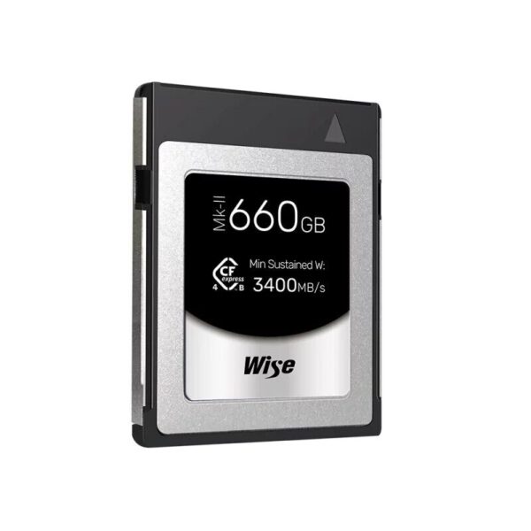 Wise CFexpress 660GB 4.0 Type B PRO Mk-II Memory Card