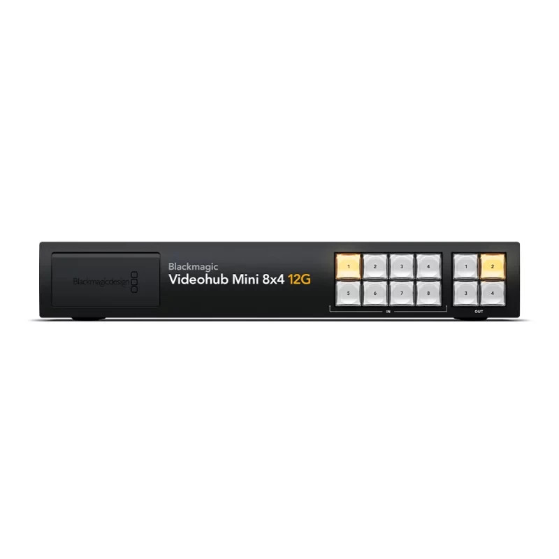 Blackmagic Videohub Mini 8x4 12G