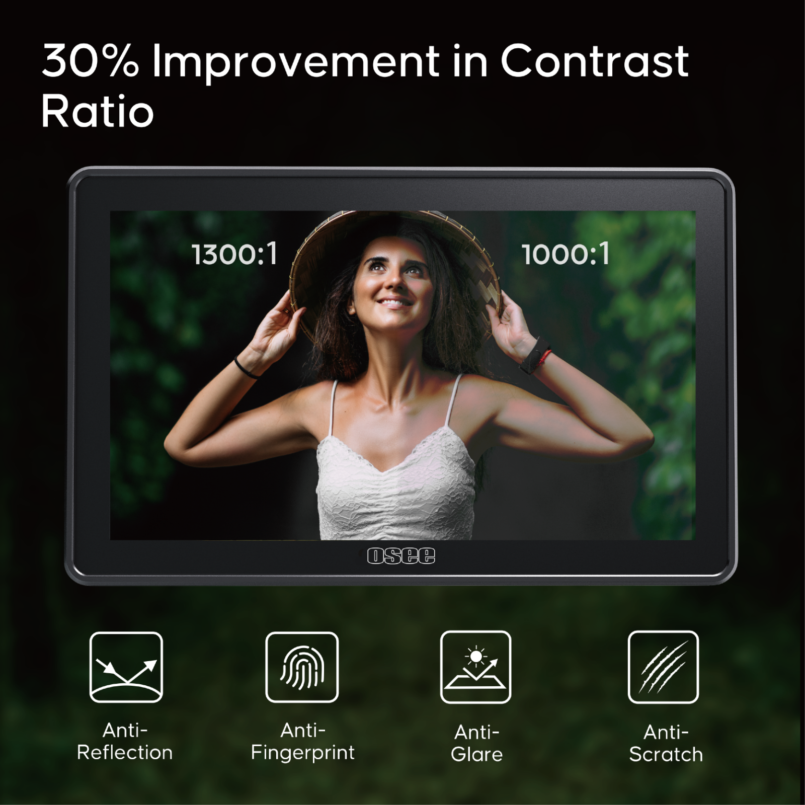 OSEE G7 Pro 7 Zoll On Camera Touchscreen Field Monitor – Bild 4