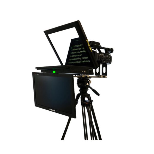 TVPrompt Teleprompter PTZ MAX 17-inch High Bright with Tally Embeded