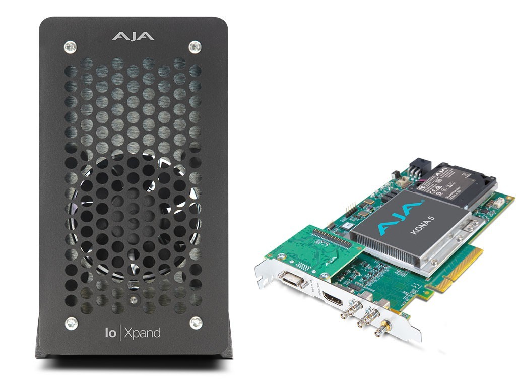 AJA IO-XPAND-2 (XPAND Dock & KONA-5 Bundle) NEU