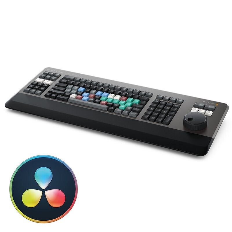 Blackmagic DaVinci Resolve Editor Keyboard incl. Studio Software