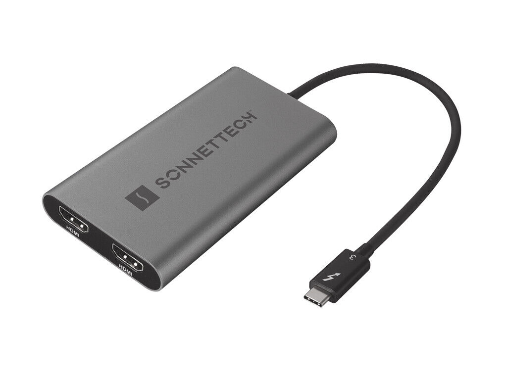 Sonnet TB3 to Dual HDMI 2.0 Adapter