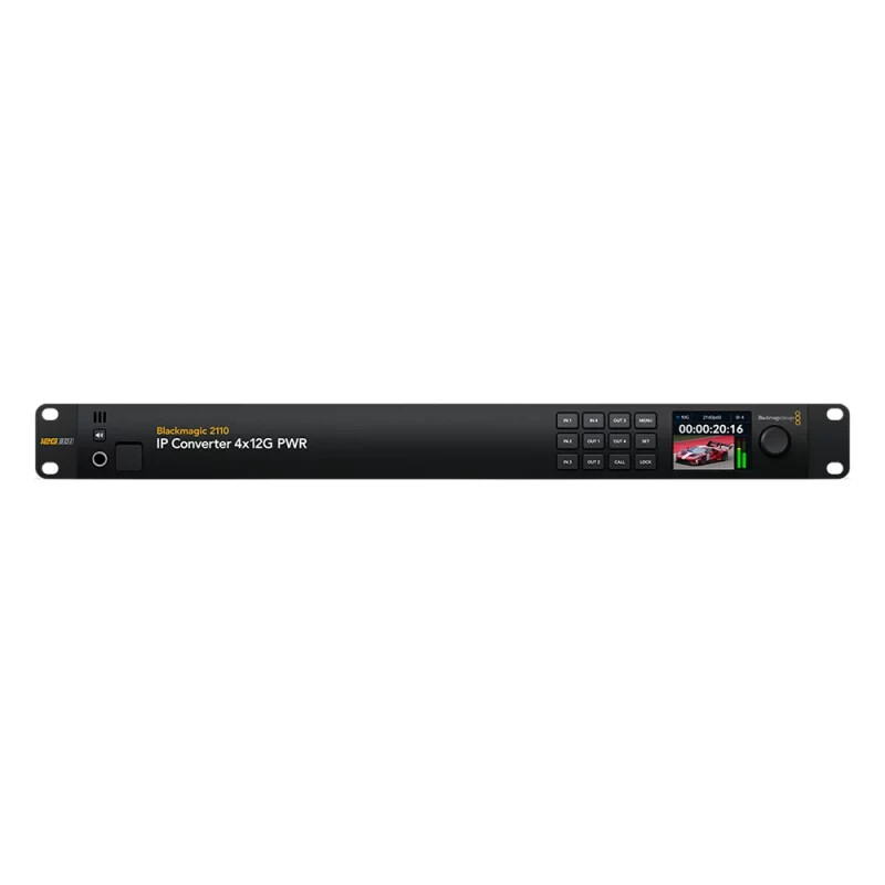 Blackmagic 2110 IP Converter 4x12G PWR, Aktion befristet bis 30.09.26
