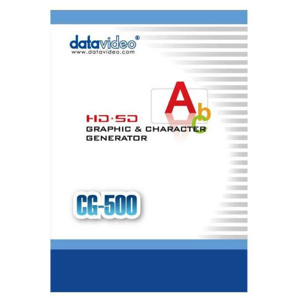 DataVideo CG-500 HD/SD Graphics Character Generator