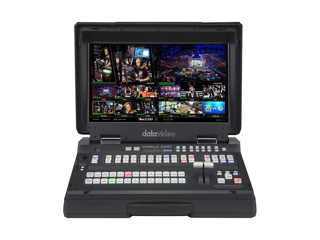 DataVideo HS-3200 - HD Tragbares 12-Kanal-HD-Video-Streaming-Studio – Bild 3