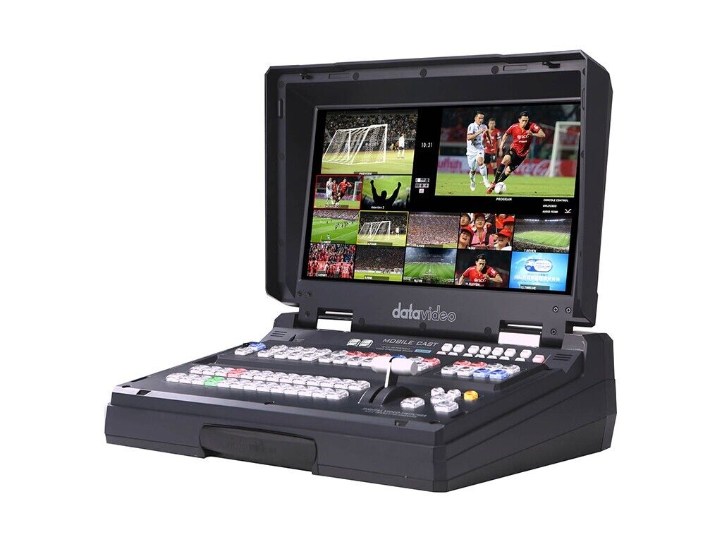 DataVideo HS-3200 - HD Tragbares 12-Kanal-HD-Video-Streaming-Studio