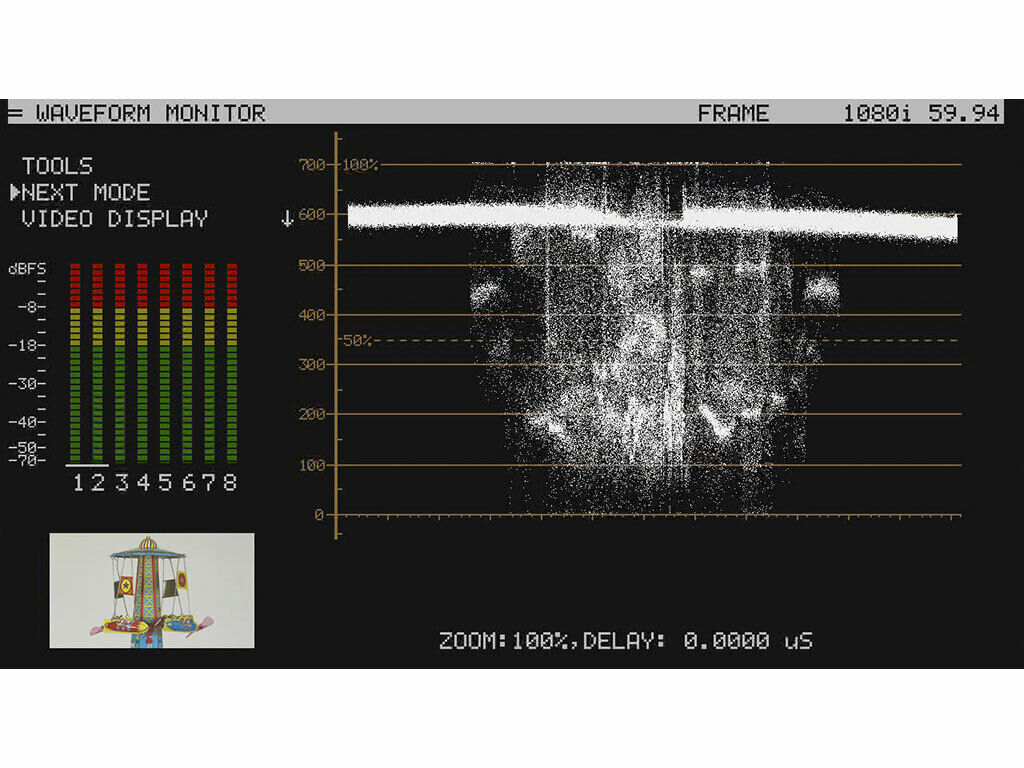 DataVideo VS-100 Sampling Vector Scope – Bild 8