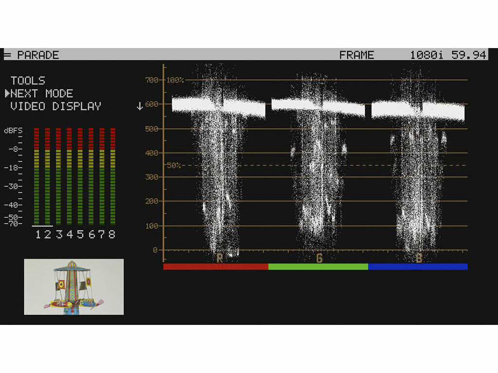DataVideo VS-100 Sampling Vector Scope – Bild 10