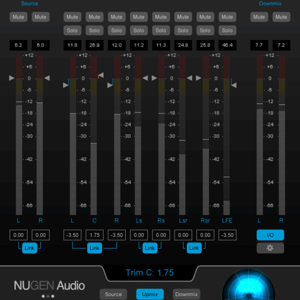 NUGEN AUDIO Halo Downmix 5.1 / 7.1. Download Version Ihr