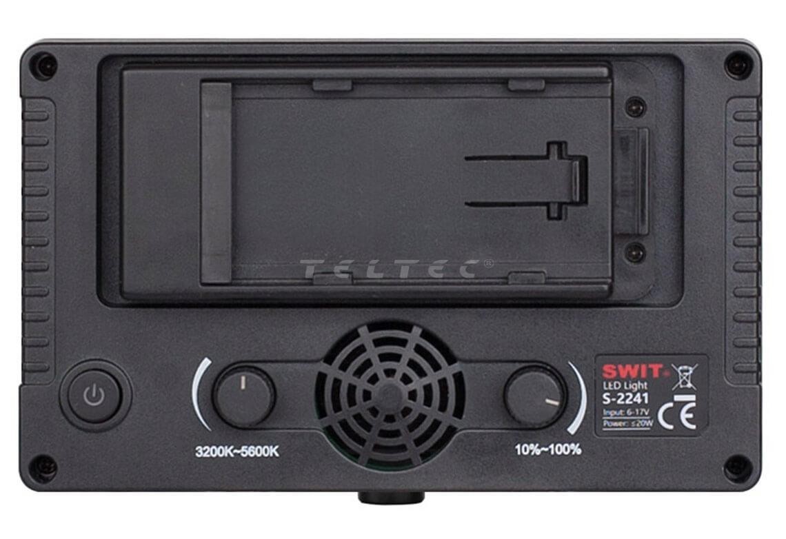 SWIT S-2241 20 Watt Bi-Color Kamera-Kopflicht – Bild 4
