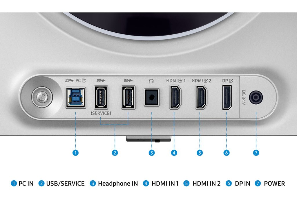 Samsung 69cm(27") Odyssey OLED G6 (G60SD) QHD 360Hz Gaming Monitor – Bild 8