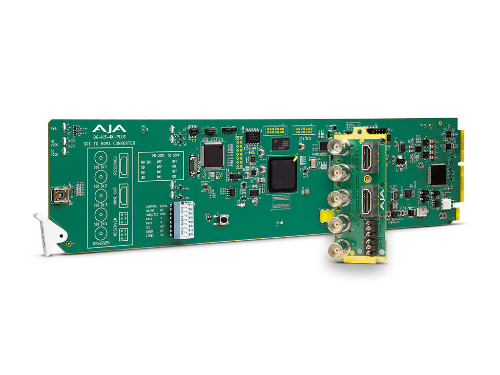 AJA OG-Hi5-4K-Plus 3G-SDI to HDMI 2.0 Conversion