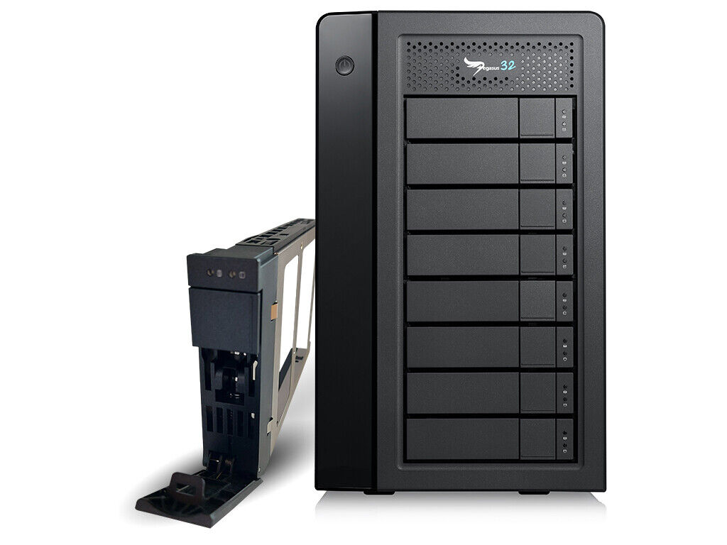 AKTION Promise Pegasus32 R8 96TB (8 x 12TB SATA) Raid System + Drive Carrier