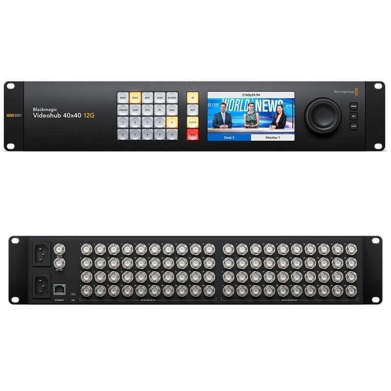 Blackmagic Videohub 40x40 12G – Bild 3