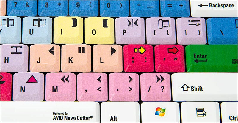 LogicKeyboard Avid NewsCutter Slim fr. (PC/Slim) – Bild 4