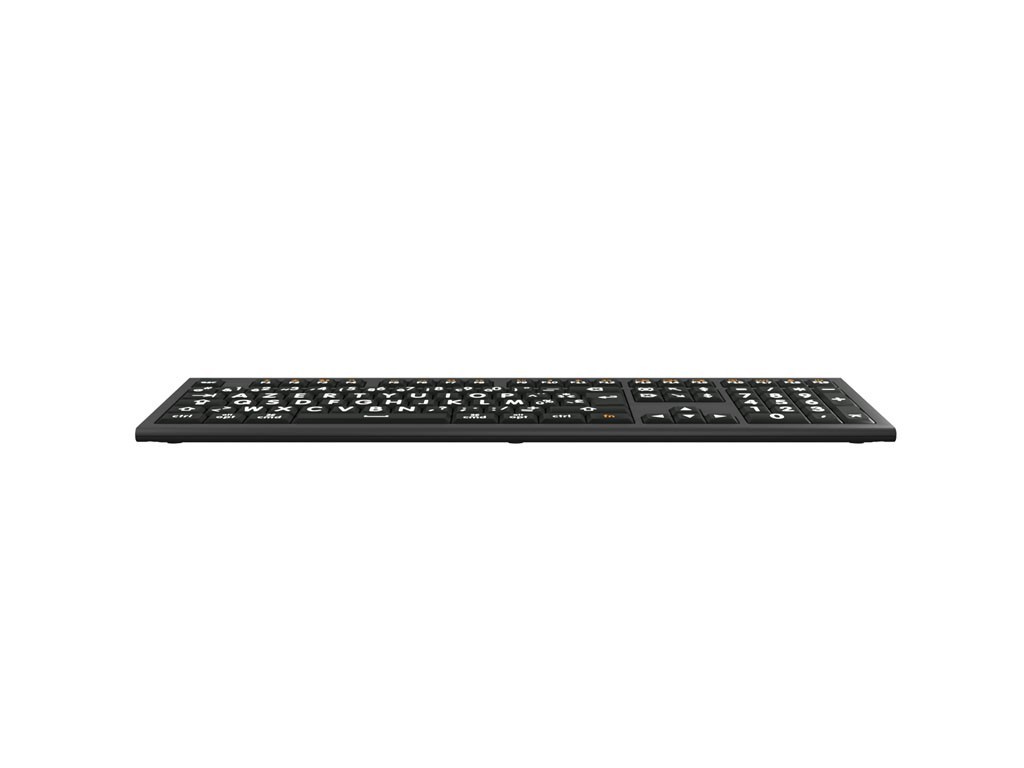 LogicKeyboard XL-Print Astra 2 White on Black FR (Mac) – Bild 7