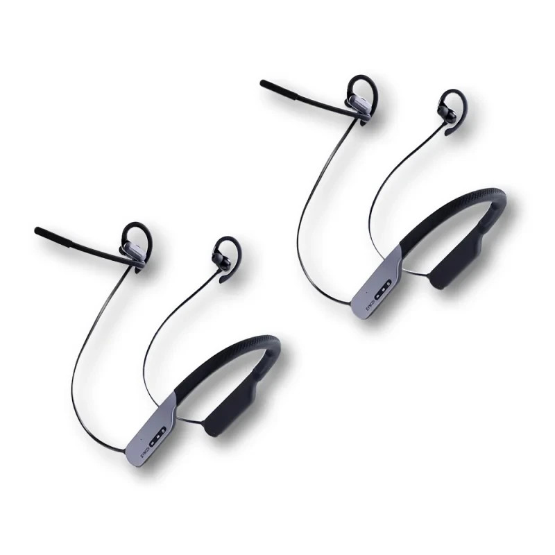 Synco Xtalk S2 - 2 units Xtalk S Headset Intercom (250M Range, Dual Ear)