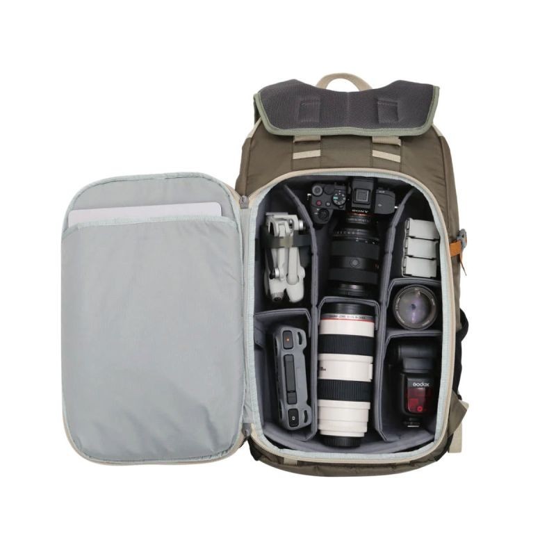 VSGO V-PR02 Pocket Ranger 25L (Cremeweiß/Olivgrün) – Bild 4