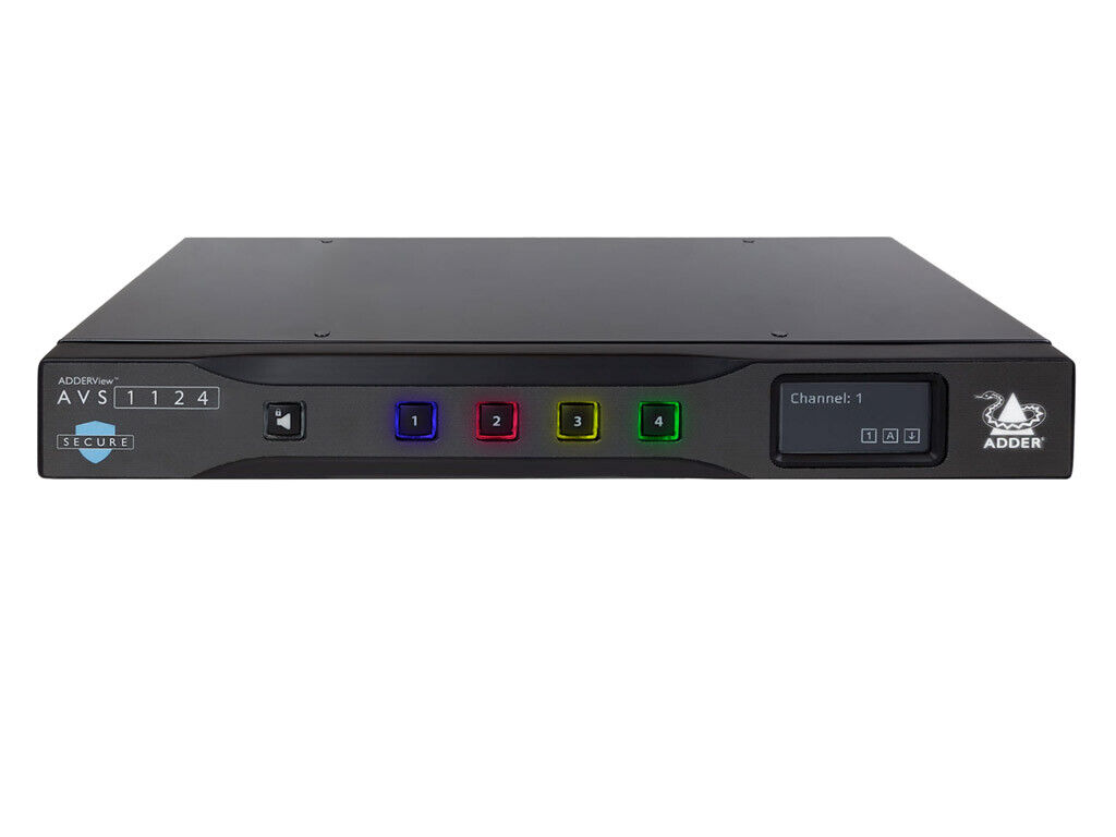 AdderView Secure 4-port DVI-D HD/60 Multi-Viewer Switch – Bild 4