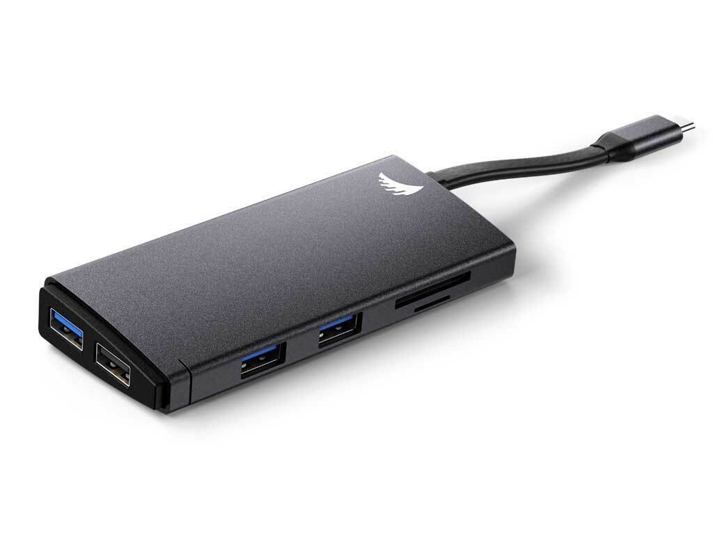 Angelbird Type-C Multiport-Hub Graphit Silber – Bild 3