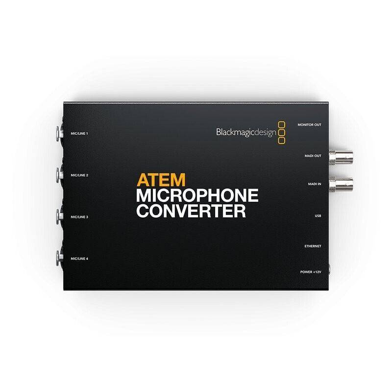 Blackmagic ATEM Microphone Converter Ihr Dienstleister für Audio