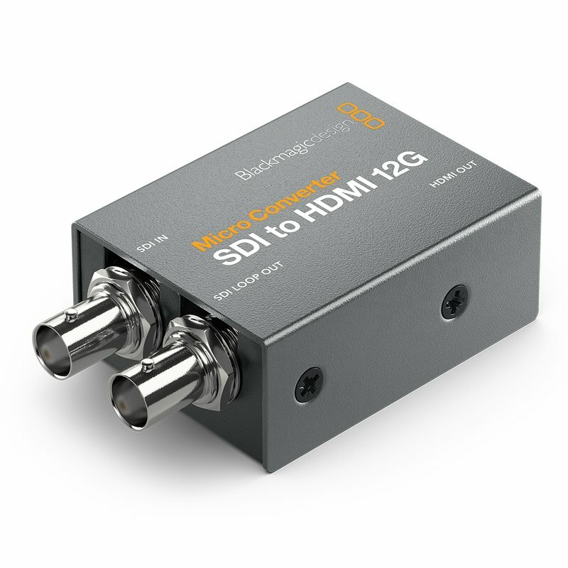 Blackmagic Design Micro Converter SDI to HDMI 12G PSU