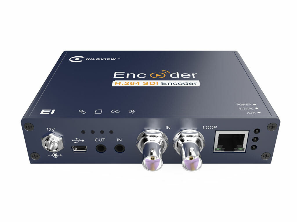 Kiloview E1-s IP (HD 3G-SDI Wired IP Video Encoder)