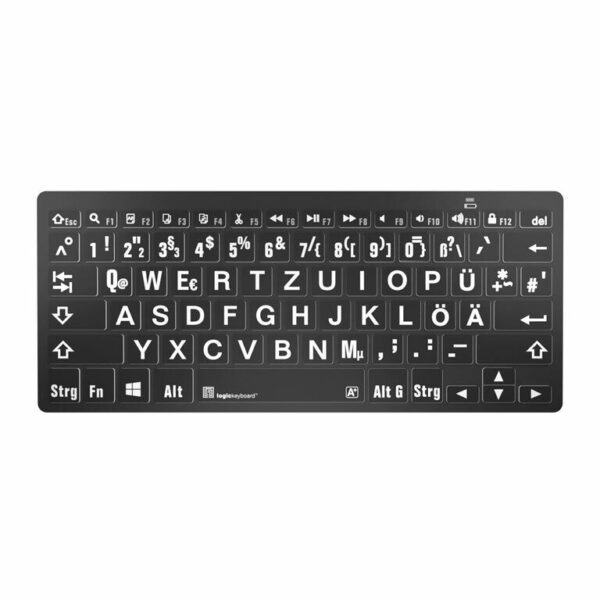 LogicKeyboard Large-Print W/B BT dt. (PC)