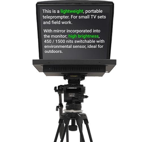 TVPrompt Light Teleprompter 17-inch High Bright 1500 nits PLUS